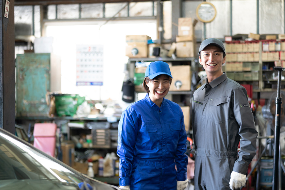 経験豊富な整備士が在籍
